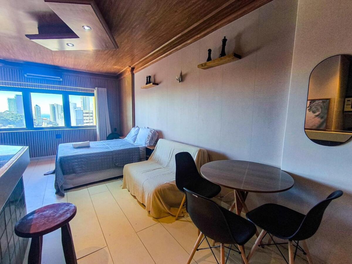 Apartamento Lindo Vista Mar Completo Com Piscina No Rooftop Do Edf, Proximo Ao Porto Da Barra *